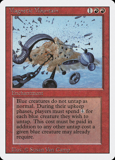 Magnetic Mountain - Revised Edition Rare Card