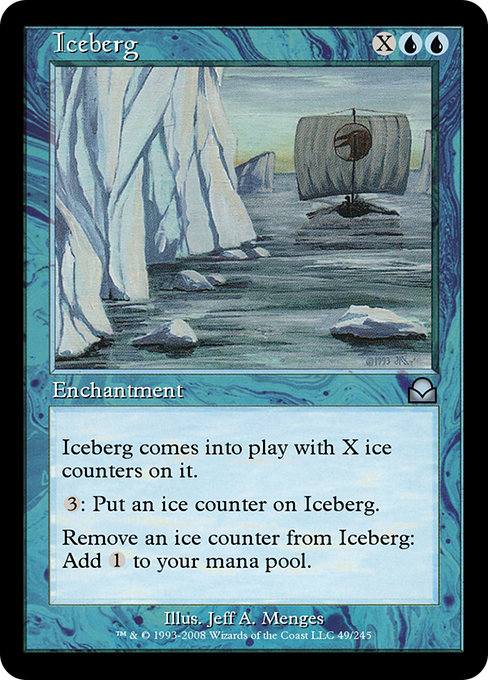 Iceberg - Masters Edition II Uncommon Card