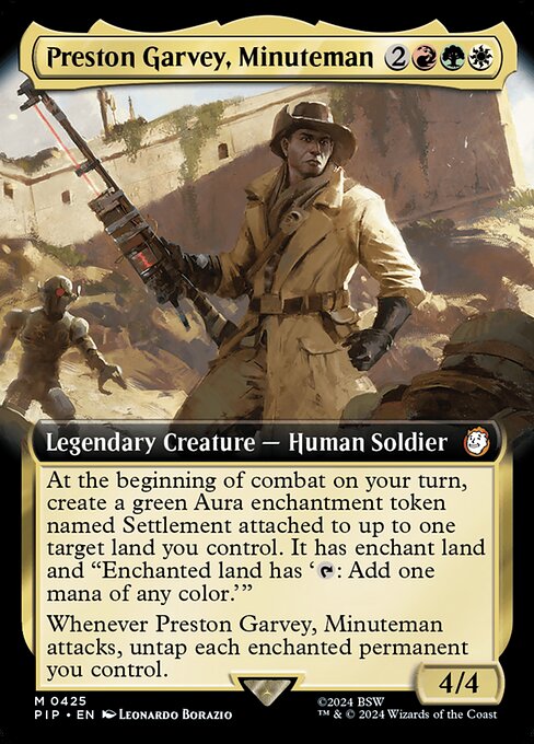 Preston Garvey, Minuteman - Fallout Mythic Card