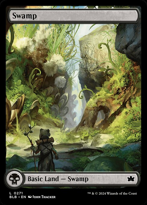 Swamp - Bloomburrow Common Card