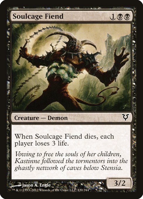 Soulcage Fiend - Avacyn Restored Common Card
