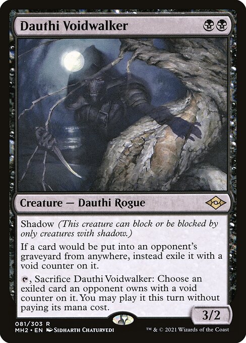 Dauthi Voidwalker - Modern Horizons 2 Rare Card