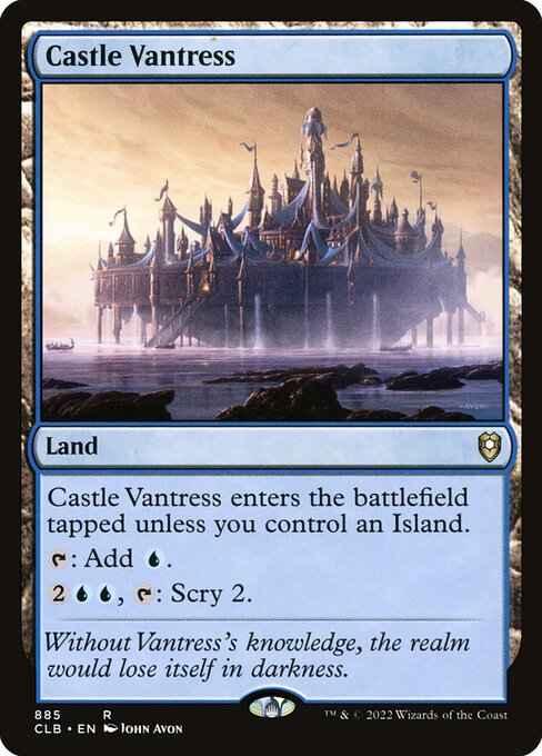 Castle Vantress - Commander Legends: Battle for Baldur's Gate Rare Card