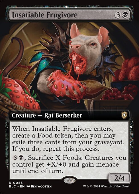 Insatiable Frugivore - Bloomburrow Commander Rare Card