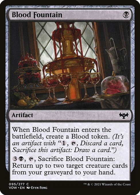 Blood Fountain - Innistrad: Crimson Vow Common Card
