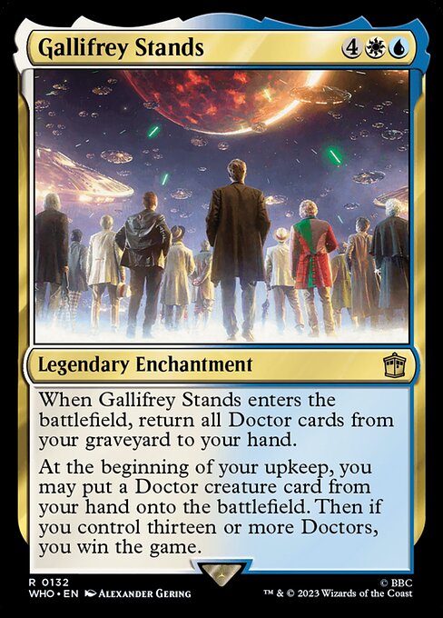 Gallifrey Stands - Doctor Who Rare Card