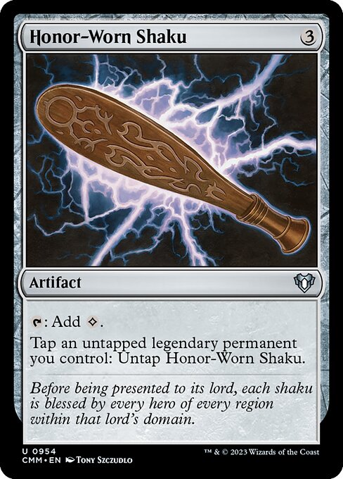 Honor-Worn Shaku - Commander Masters Uncommon Card