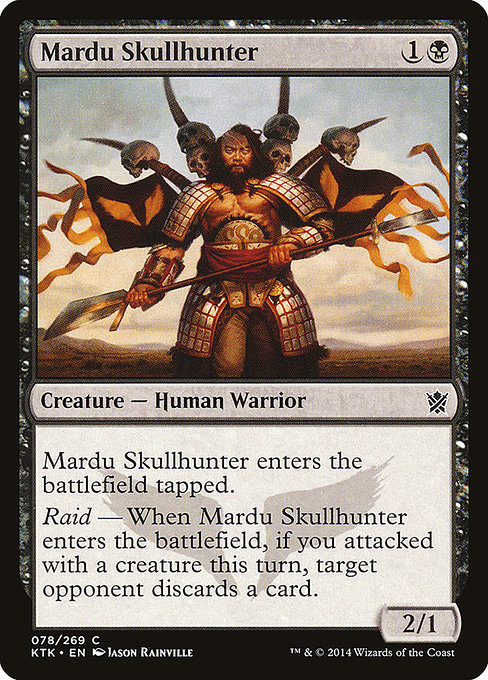 Mardu Skullhunter - Khans of Tarkir Common Card