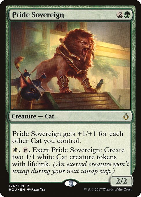 Pride Sovereign - Hour of Devastation Rare Card