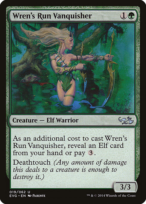 Wren's Run Vanquisher - Duel Decks Anthology: Elves vs. Goblins Uncommon Card