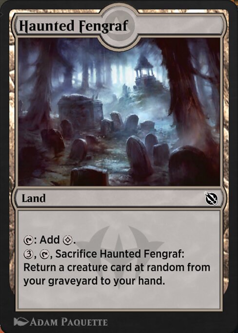 Haunted Fengraf - Shadows of the Past Common Card