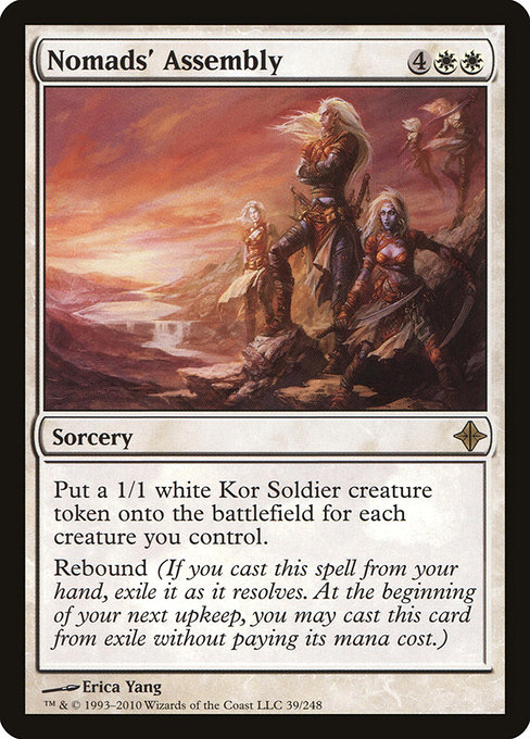 Nomads' Assembly - Rise of the Eldrazi Rare Card