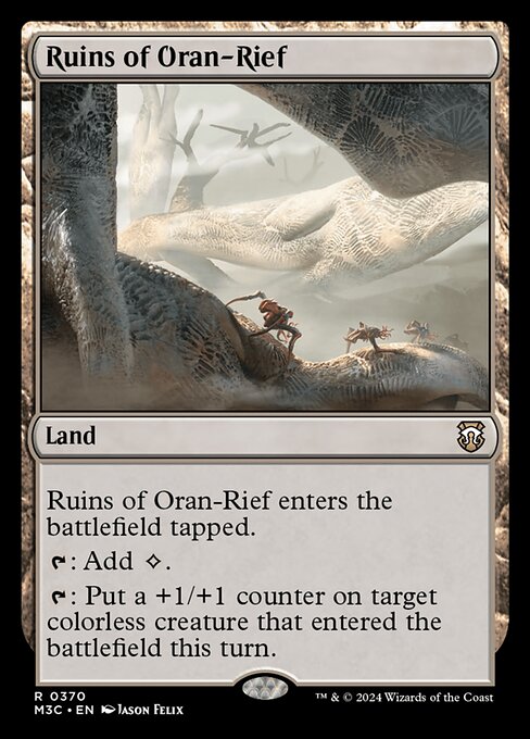 Ruins of Oran-Rief - Modern Horizons 3 Commander Rare Card