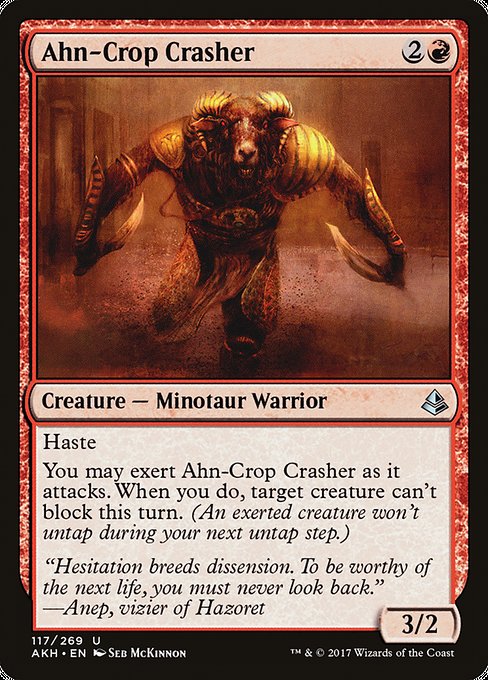 Ahn-Crop Crasher - Amonkhet Uncommon Card
