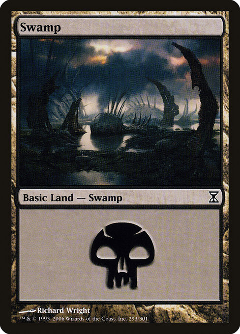 Swamp - Time Spiral Common Card