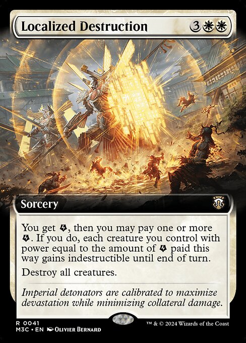 Localized Destruction - Modern Horizons 3 Commander Rare Card