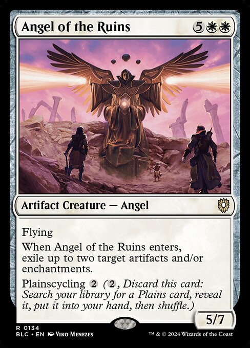 Angel of the Ruins - Bloomburrow Commander Rare Card