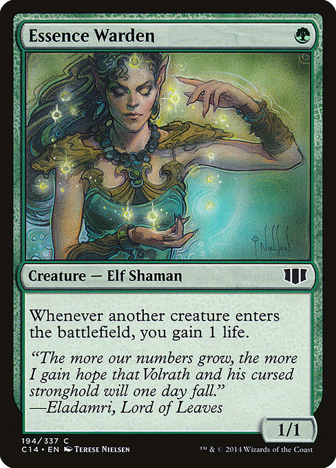 Essence Warden - Commander 2014 Common Card