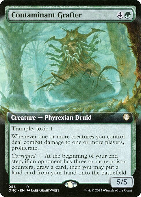 Contaminant Grafter - Phyrexia: All Will Be One Commander Rare Card