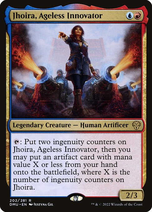 Jhoira, Ageless Innovator - Dominaria United Rare Card