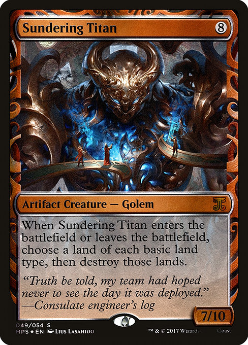 Sundering Titan - Kaladesh Inventions Special Card