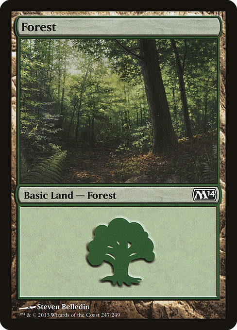 Forest - Magic 2014 Common Card