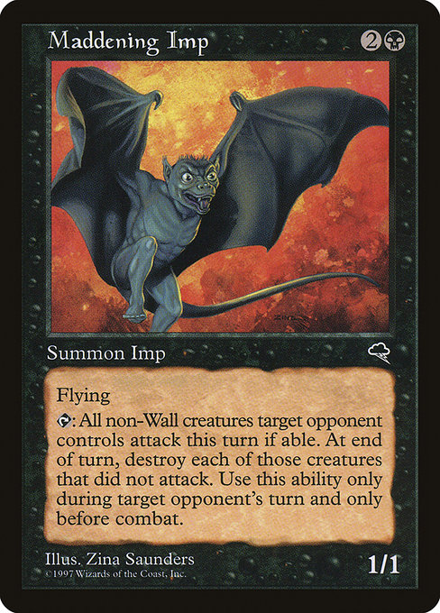 Maddening Imp - Tempest Rare Card