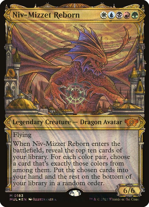 Niv-Mizzet Reborn - Multiverse Legends Mythic Card