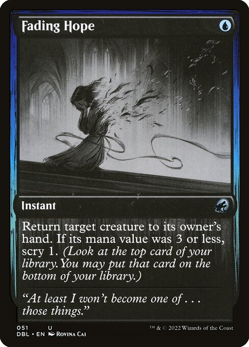 Fading Hope - Innistrad: Double Feature Uncommon Card