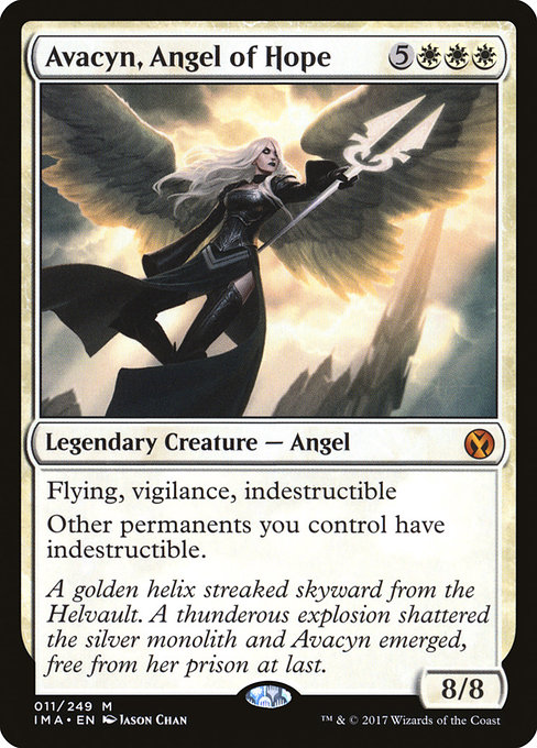 Avacyn, Angel of Hope - Iconic Masters Mythic Card