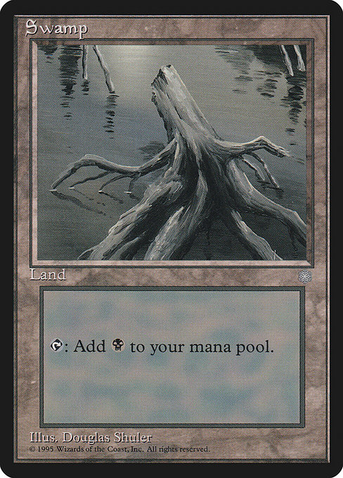 Swamp - Ice Age Common Card