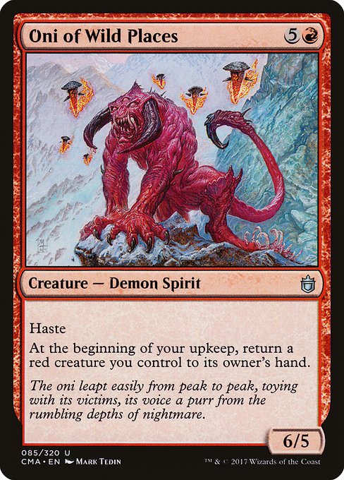 Oni of Wild Places - Commander Anthology Uncommon Card