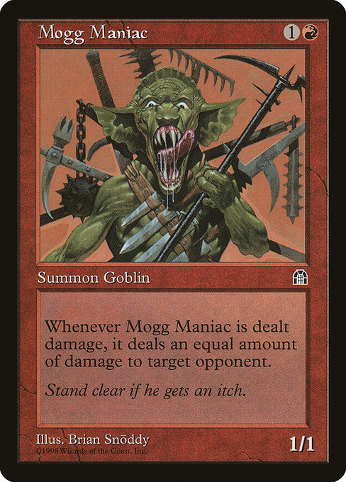 Mogg Maniac - Stronghold Uncommon Card
