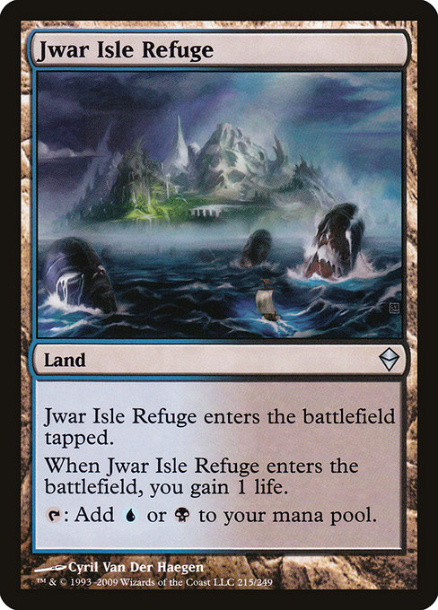 Jwar Isle Refuge - Zendikar Uncommon Card