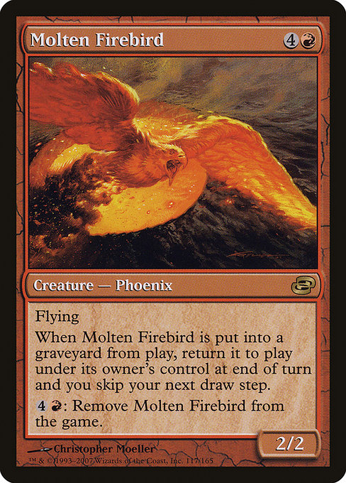 Molten Firebird - Planar Chaos Rare Card