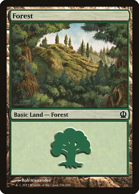 Forest - Theros Common Card