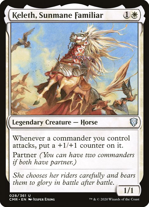 Keleth, Sunmane Familiar - Commander Legends Uncommon Card