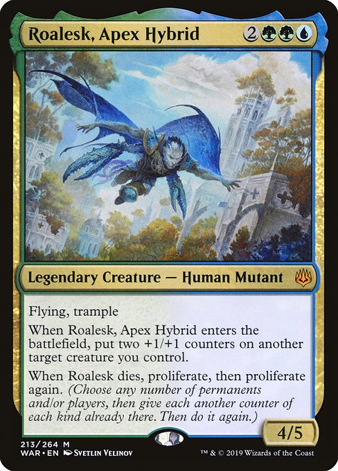 Roalesk, Apex Hybrid - War of the Spark Mythic Card