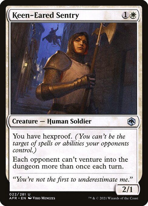 Keen-Eared Sentry - Adventures in the Forgotten Realms Uncommon Card