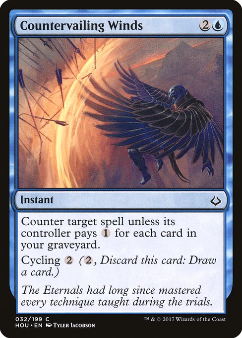 Countervailing Winds - Hour of Devastation Common Card