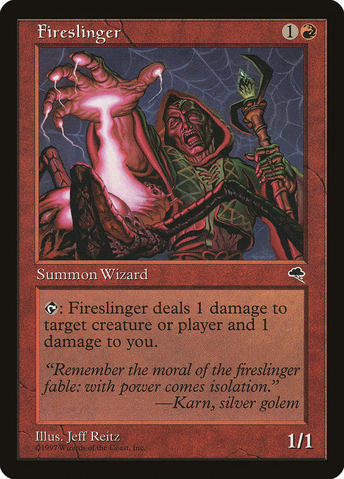 Fireslinger - Tempest Common Card