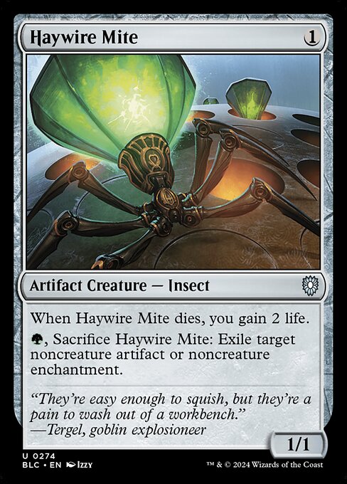 Haywire Mite - Bloomburrow Commander Uncommon Card
