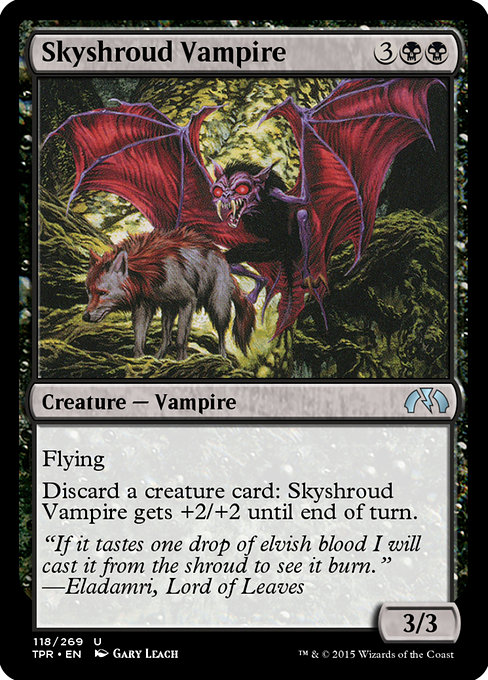 Skyshroud Vampire - Tempest Remastered Uncommon Card