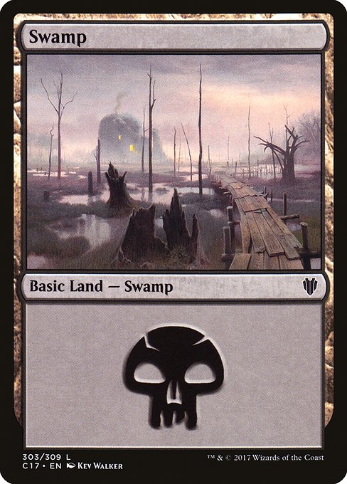 Swamp - Commander 2017 Common Card