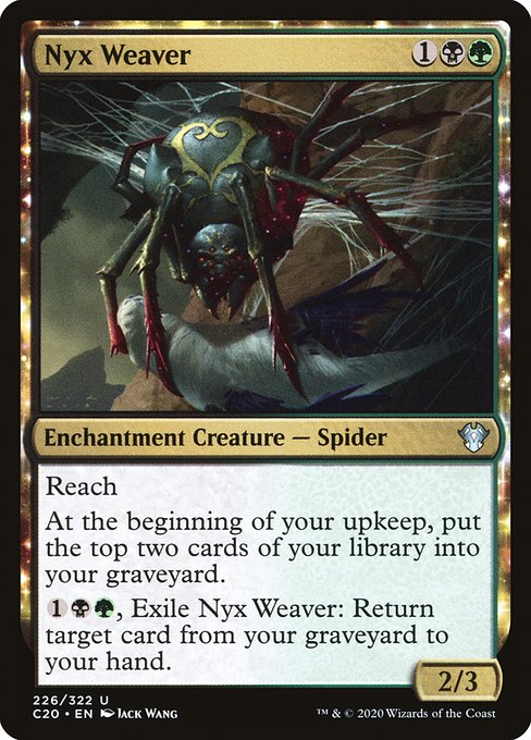 Nyx Weaver - Commander 2020 Uncommon Card