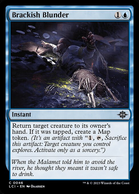 Brackish Blunder - The Lost Caverns of Ixalan Common Card