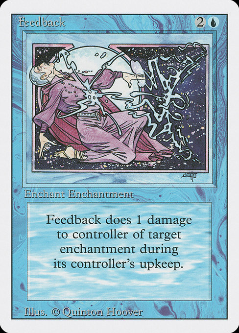 Feedback - Revised Edition Uncommon Card