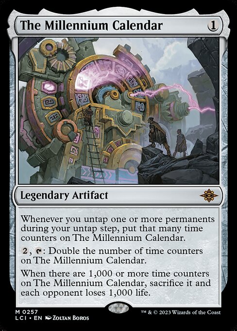 The Millennium Calendar - The Lost Caverns of Ixalan Mythic Card