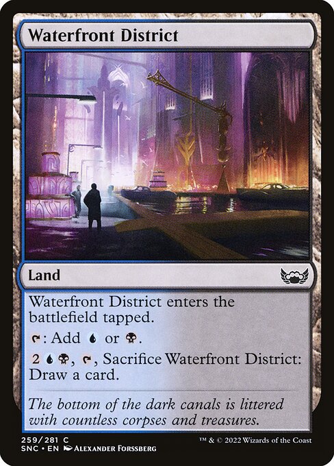 Waterfront District - Streets of New Capenna Common Card