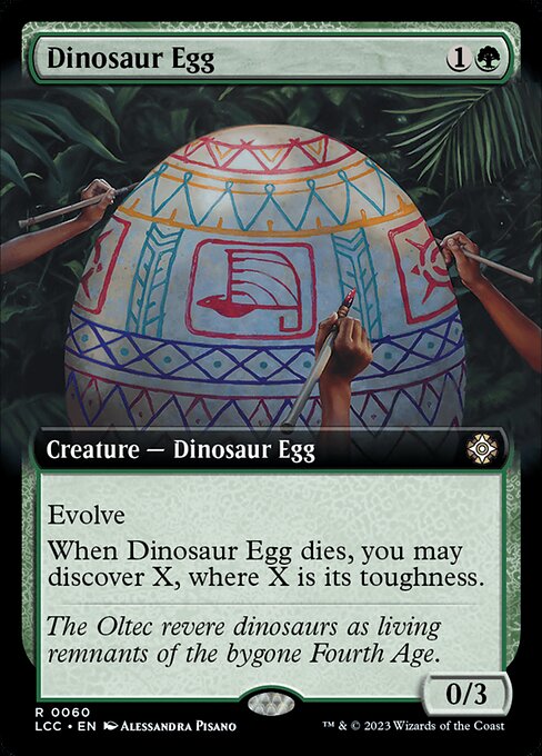 Dinosaur Egg - The Lost Caverns of Ixalan Commander Rare Card